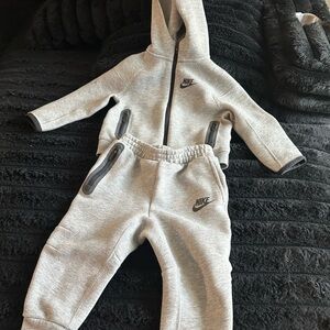 Nike Gray Tracksuit for Kids
